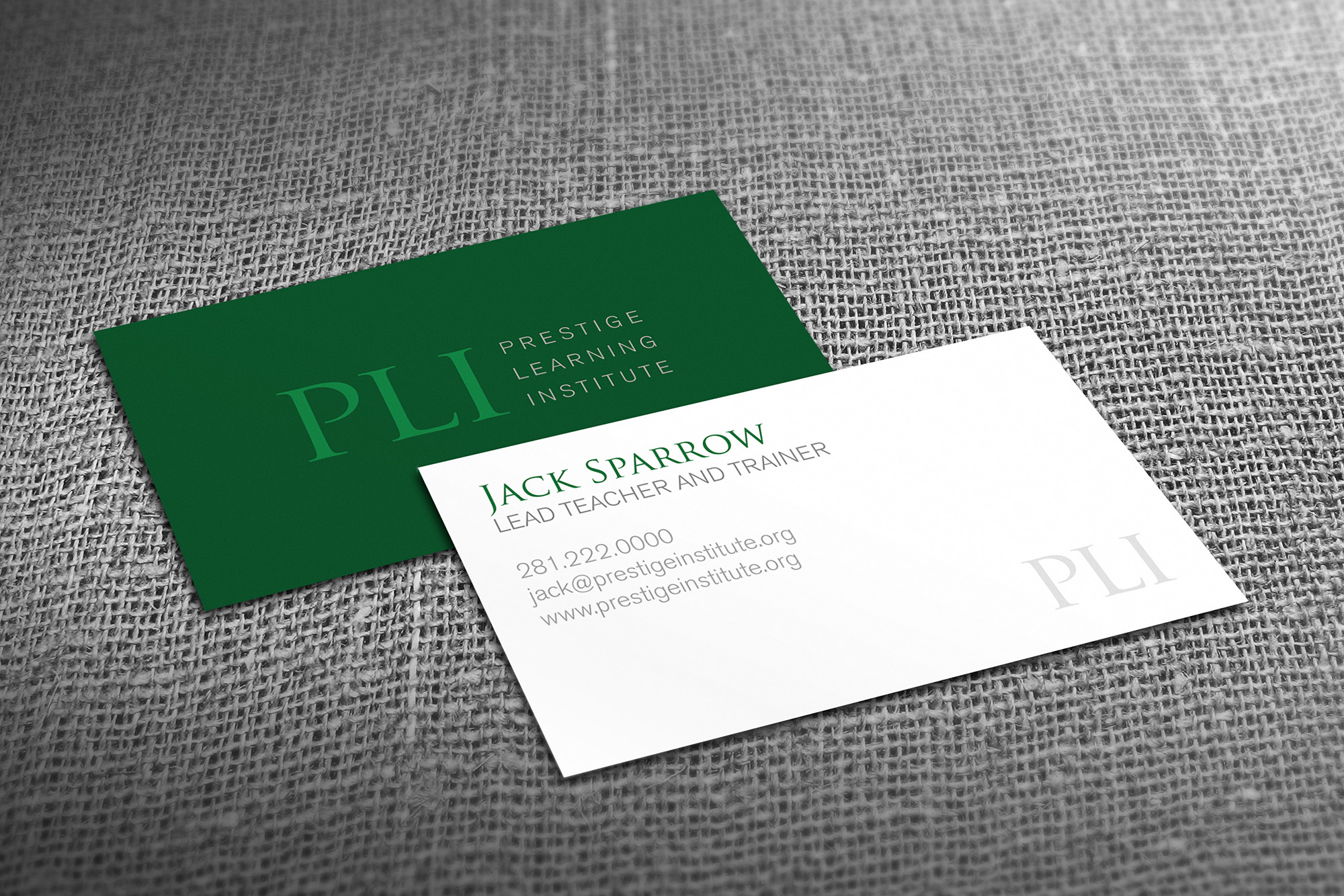 PLI Business Cards