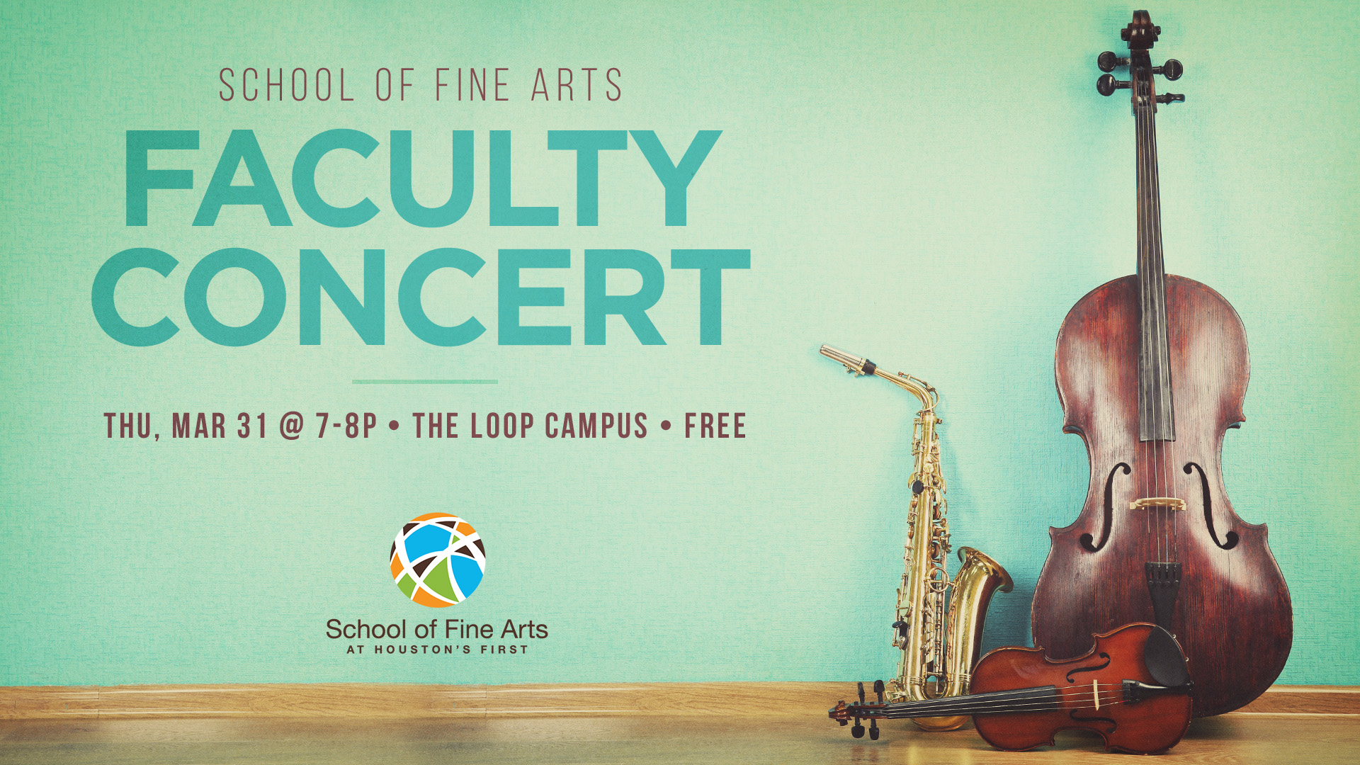 Digital Signage – Faculty Concert